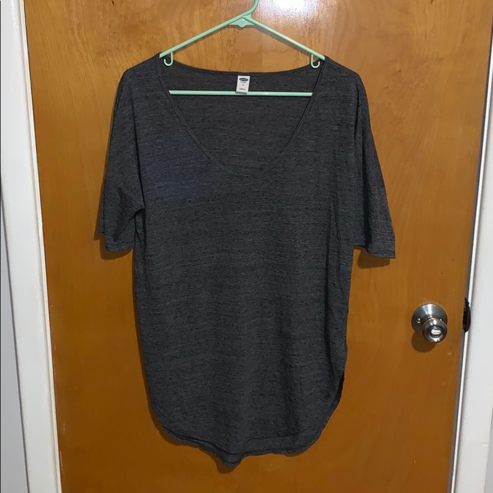 Gray shirt